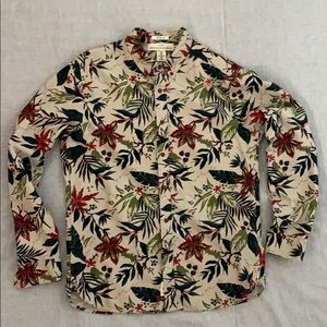 H&M L.O.G.G. Button-Down Corduroy Shirt